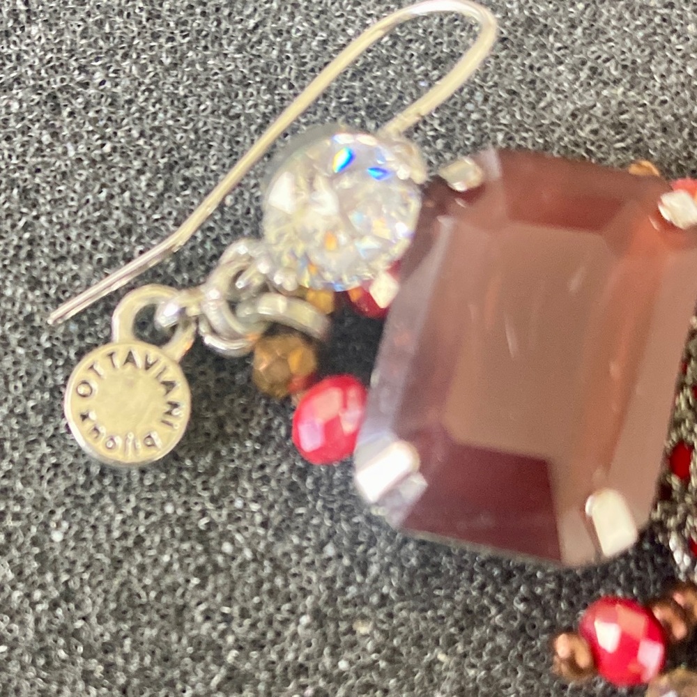 Ottaviani Bijoux Stunning Statement Earrings-Rare! - image 2